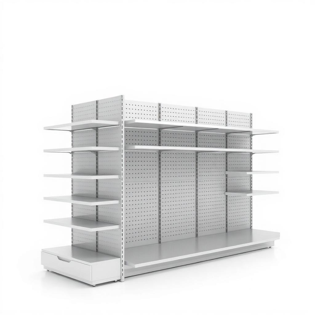 Island Unit 48" W × 60" H (Double-Sided)